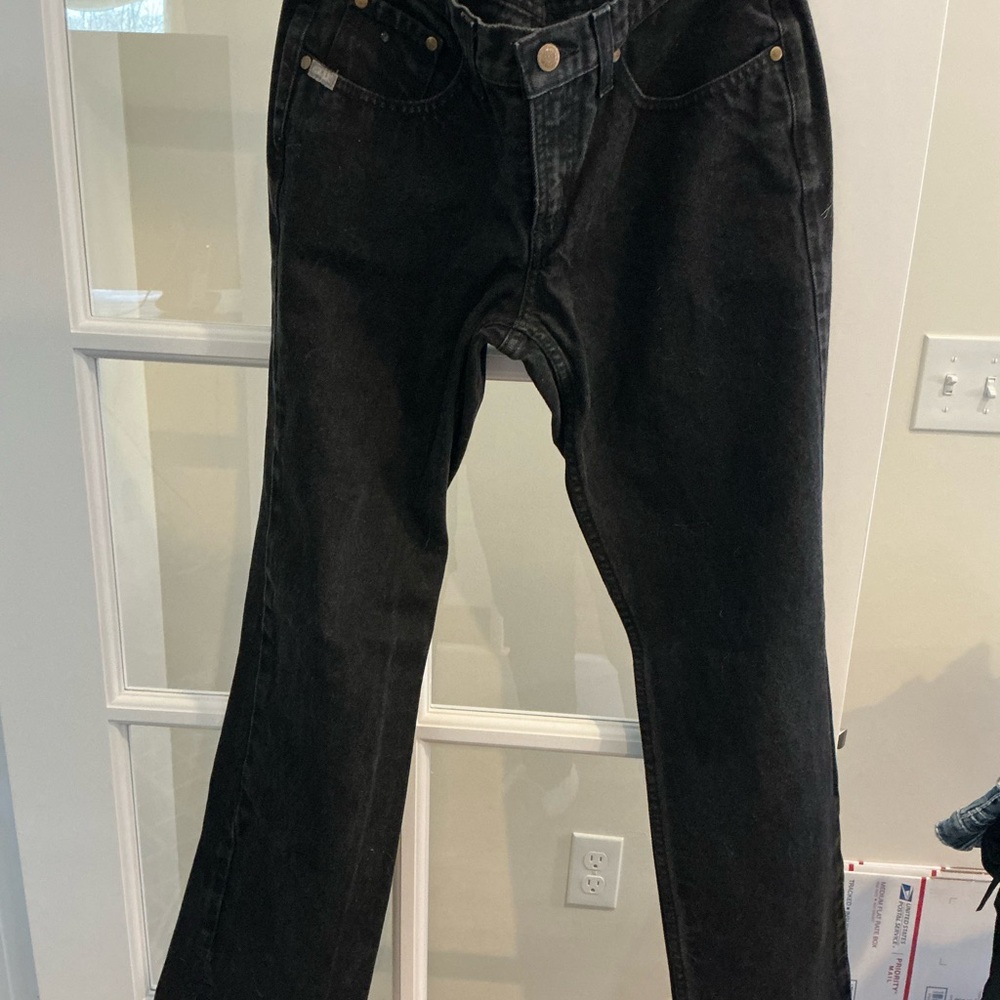 Cruel Girl Black Boot Cut Jeans